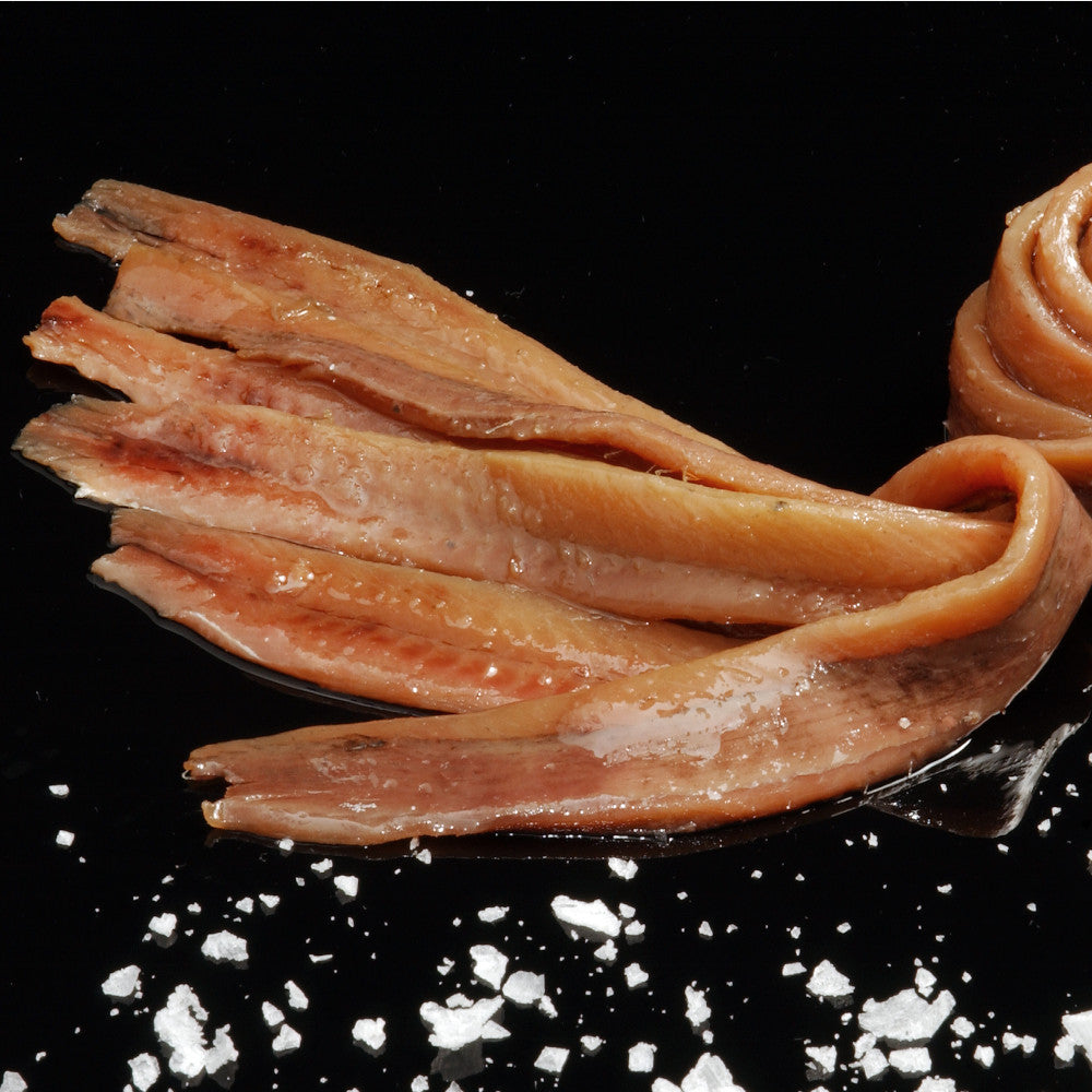 Filetes de anchoa con aceite de oliva - BeFish